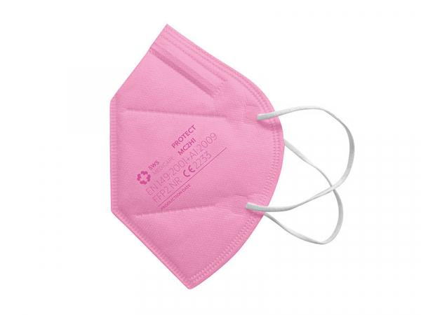 FFP2 Atemschutzmaske PROTECT, Form=Standard, rosa (10 Stück)