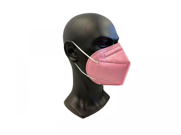 FFP2 Atemschutzmaske PROTECT, Form=Standard, rosa (10 Stück)