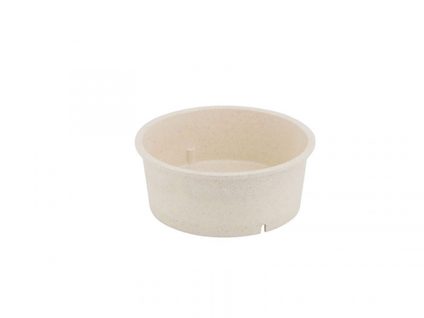 Mehrweg-Schalen Bowl Salatschale 650 ml Ø 150 mm H 60 mm weiß (60 Stk.)