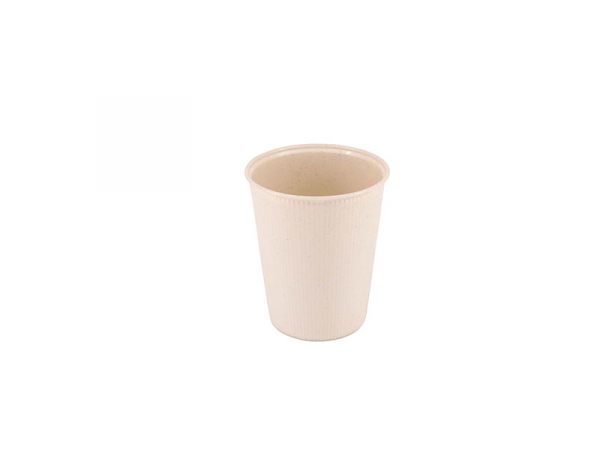 Mehrweg-Kaffeebecher Mehrweg-Riffelbecher 300 ml / 12 oz Ø 90 mm H 113 mm braun (165 Stk.)