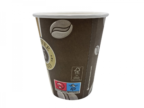 Coffee to Go Becher Kaffeebecher 300 ml 12 oz Premium (50 Stk.)