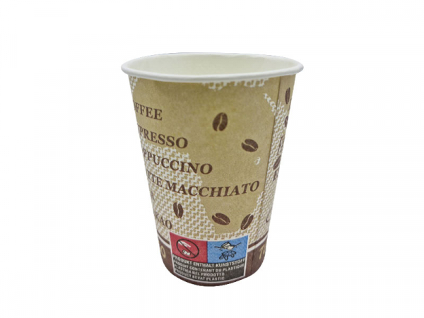 Coffee to go Becher Kaffeebecher Mountain 180 ml (100 Stk.)