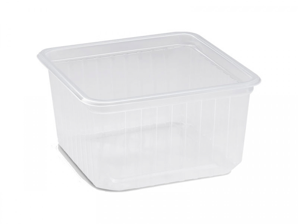 Quadroboxx Quadrobecher 500 ml PP klar 115 x 115 x 61 mm Feinkost (450 Stk.)