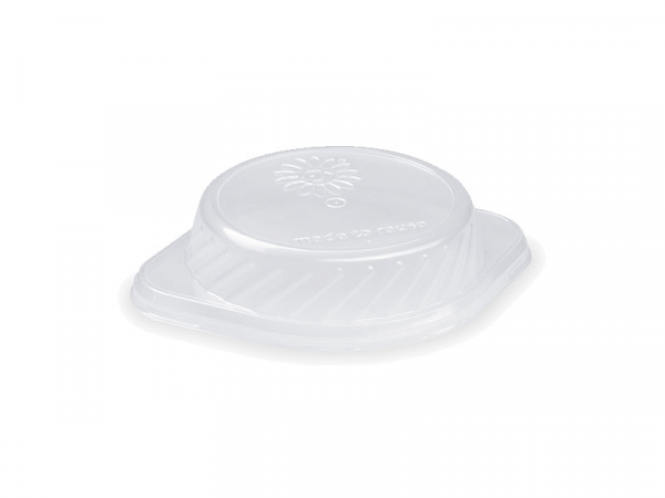 Mehrweg-Deckel PP klar Ø156 x 42 mm für Mehrweg-Schalen (216 Stk.)