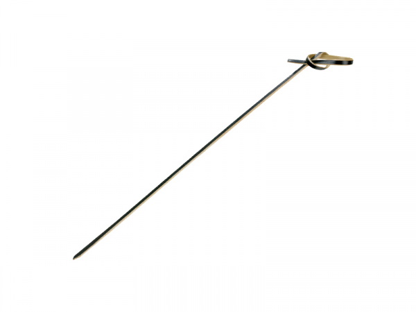 Bio-Bambus Spieße Schaschlikspieße schwarz mit Schleife 15 cm (2000 Stk.)