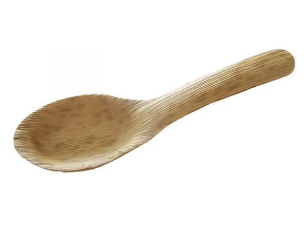 Bambus Bio-Löffel Probierlöffel 130 mm 7,4 ml braun natur (1000 Stk.)