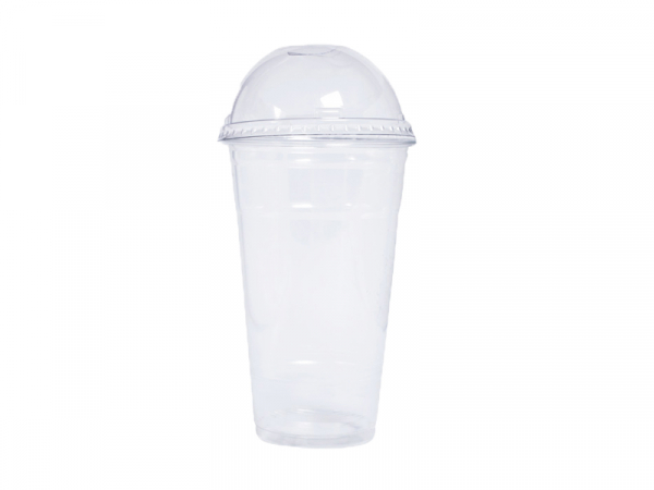 Bio PLA-Smoothiebecher 600 ml Ø 96 mm Smoothie Trinkbecher Becher (1000 Stk.)