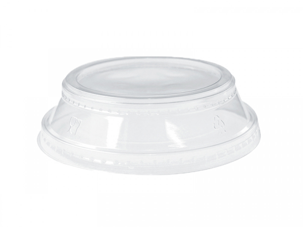 Bio PLA-Deckel für Trinkbecher Ø 96 mm (1000 Stk.)