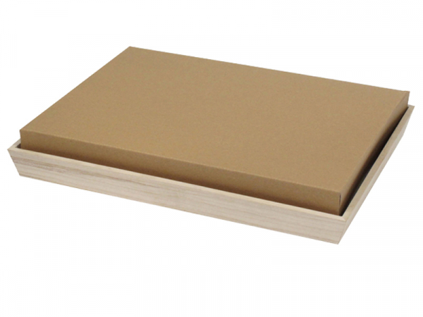 Karton Deckel für Holztablet 390x290 mm Bio (100 Stk.)