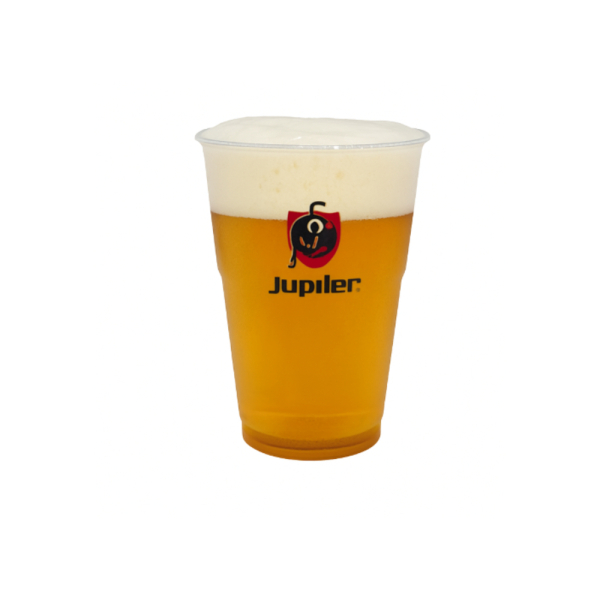 Ausschankbecher | 400ml Ø95x125mm PET | Clear Cup | "Jupiler" RP (800 Stk.)