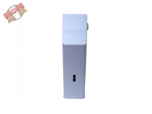 Seifenspender für Wandmontage 67x300x105 mm, 500 ml, weiß/rot (1 Stk.)