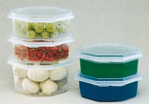 Haushaltsbox Salatbox Achteckschale 1000 ml (50 Stk.)