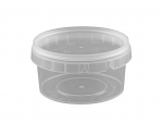 Verpackungsbecher Feinkostbecher Originalitätsverschluß 210 ml (500 Stk.)